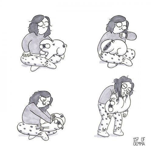 Забавные комиксы про то, каково жить с собакой (17 фото)
