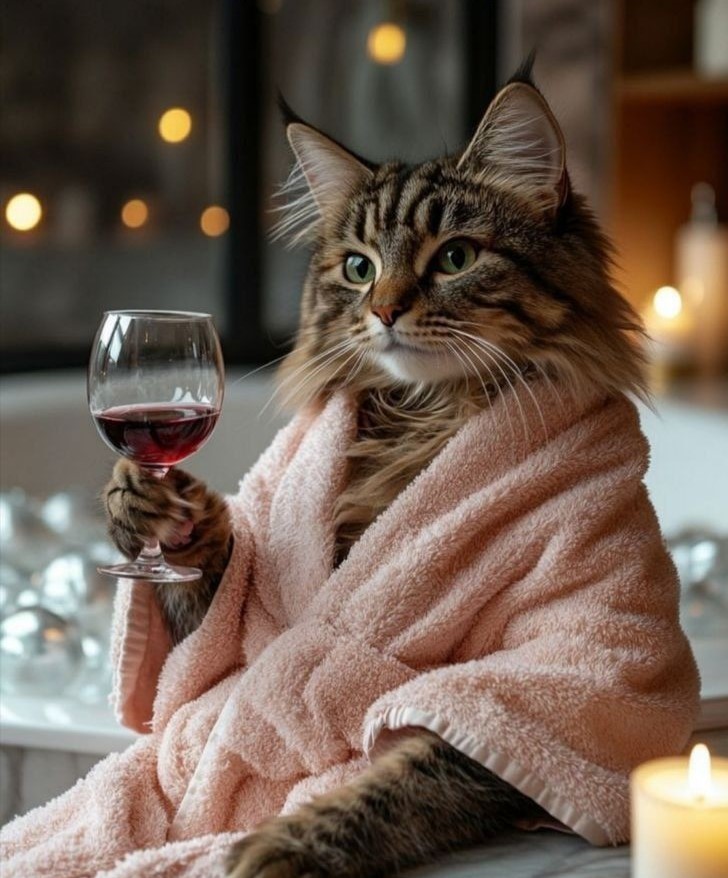 Смешные коты и кошки (30 фото)