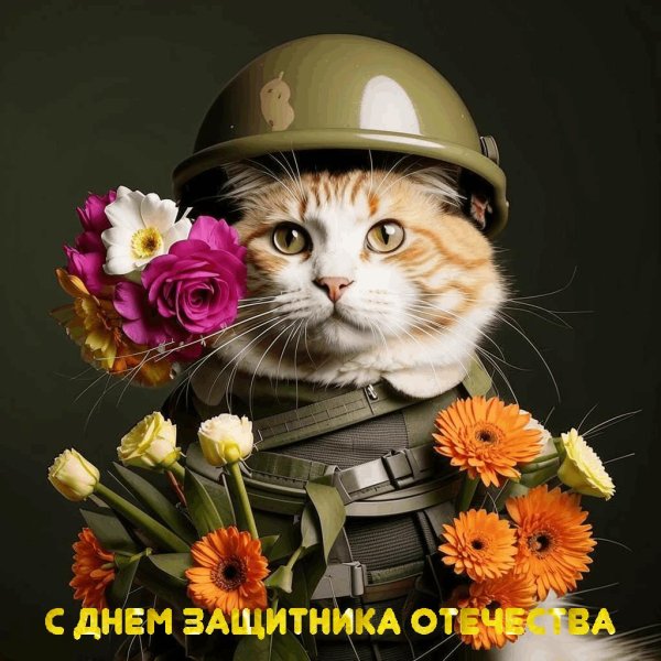 С 23 февраля ! С днем защитника отечества !