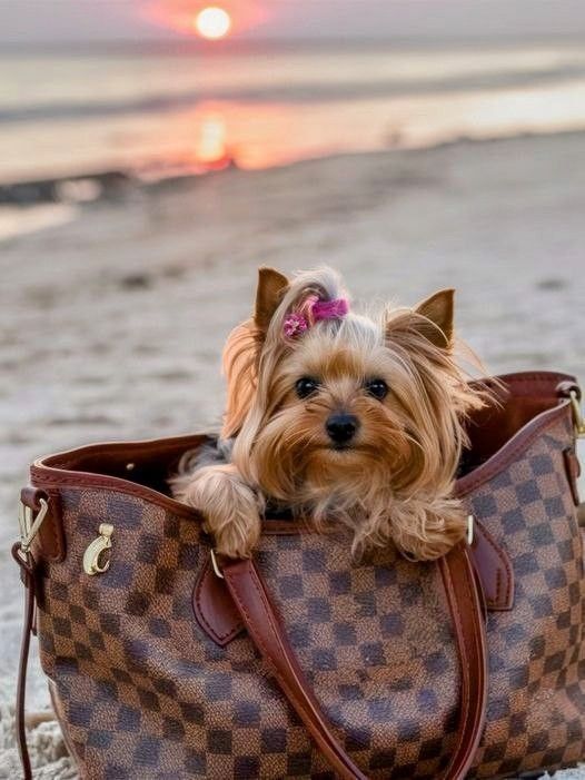 Собаки в сумках (30 фото)