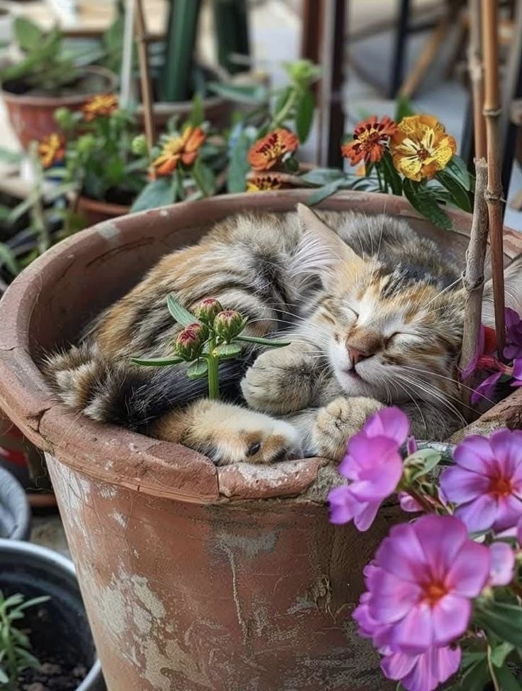 Замурчательные идеи: самые уютные и креативные цветочные горшки