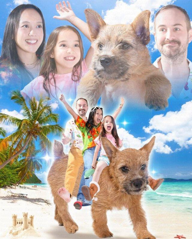 В Южной Корее нашли фотостудию, которая делает лучшие семейные портреты (10 фото)